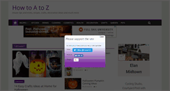 Desktop Screenshot of howtoatoz.net